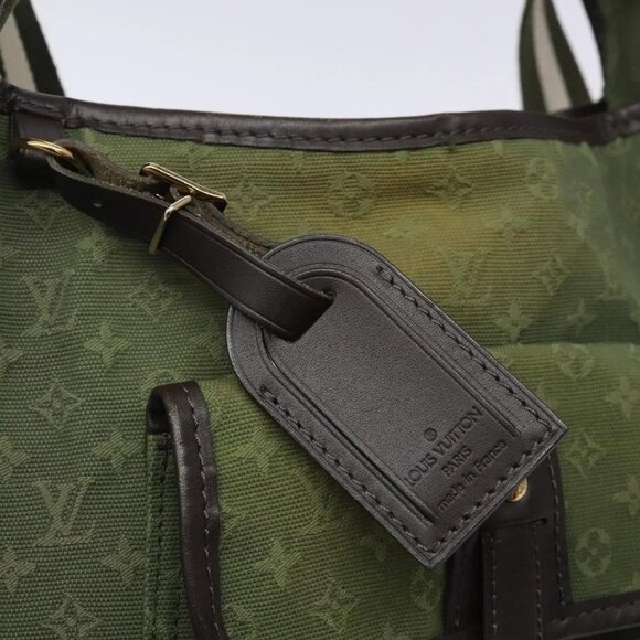 LOUIS VUITTON Monogram Mini Bussus Marie Kate Bag TST Khaki M92324 Auth bs27051 - Picture 13 of 16
